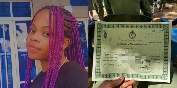 Nigerian Lady Celebrates Breaking “Family Curse” by Completing NYSC