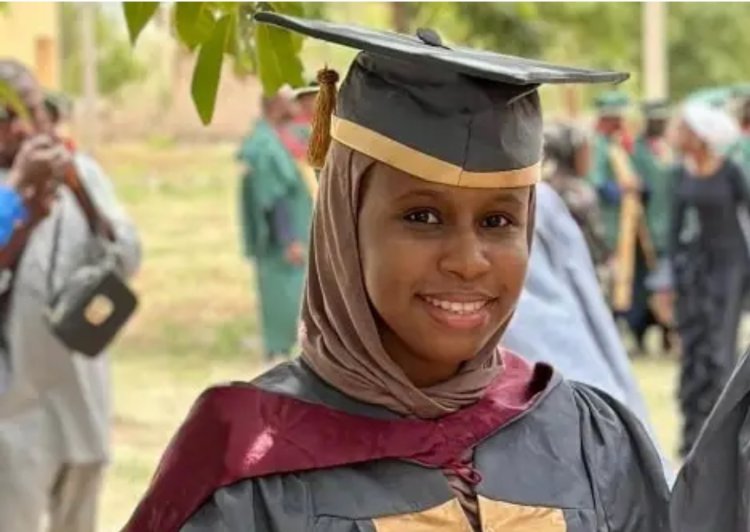 FUD Graduate Yusra Ahmad Ridwan Emerges As  Overall Best Graduating Female Student