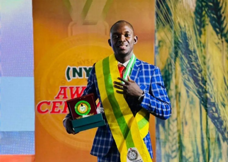 University of Abuja Alumnus Receives President's NYSC Honours Award