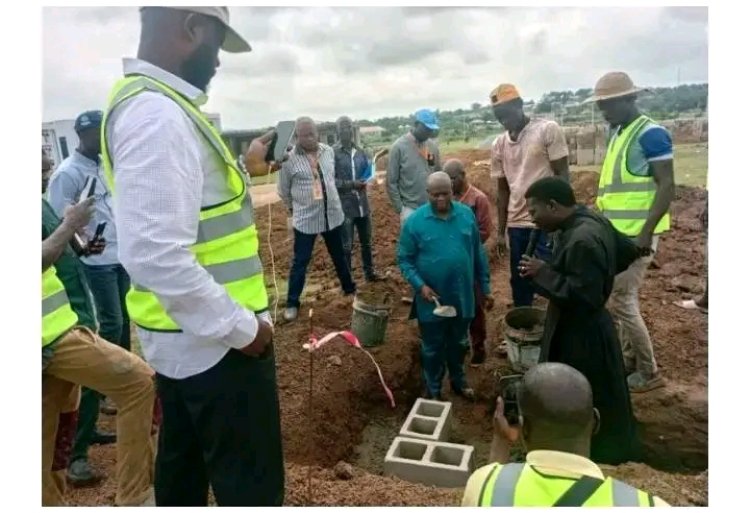 Kogi State University Kabba Breaks Ground for 1,300-Seat Auditorium Donated by Okun-Born Medical Doctor