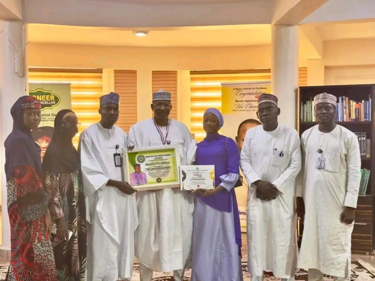 Arewa Youths and Students Parliament Honored KHAIRUN Vice-Chancellor