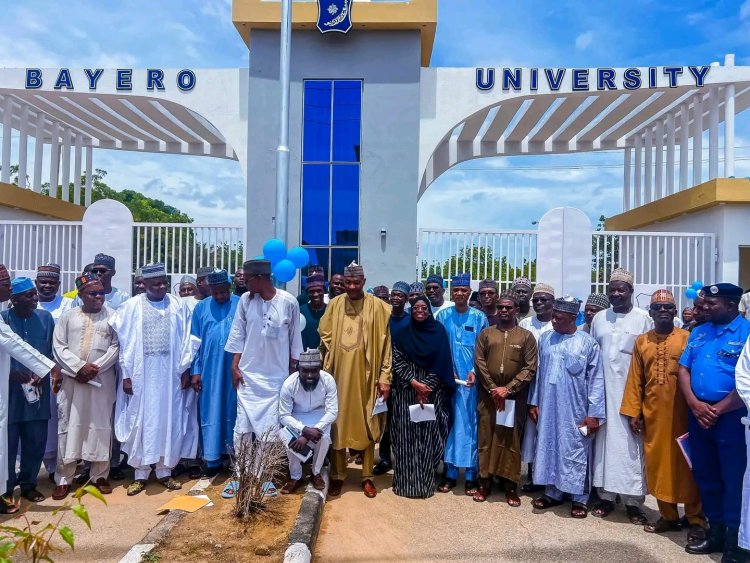 Bayero University Kano Unveils Remodeled Old Campus Gate