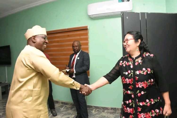 Chinese Consul General Visits FUNAAB, Pledges to Deepen Bilateral Cooperation