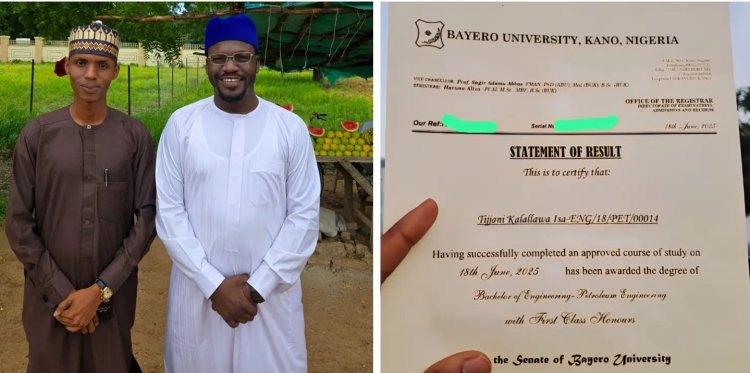 Young Fulani Student Achieves First Class Honors in Petroleum Engineering at Bayero University Kano
