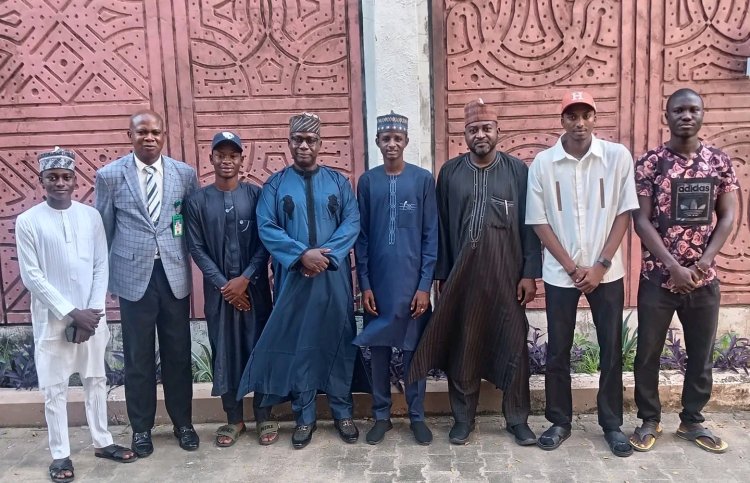 Baba-Ahmed University Students Council Pays Courtesy Call on Vice-Chancellor