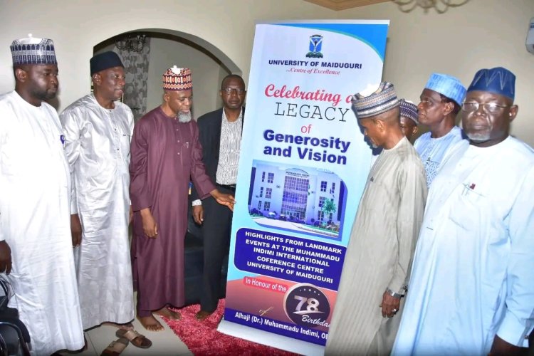 University of Maiduguri Celebrates Alhaji Dr. Muhammadu Indimi's 78th Birthday