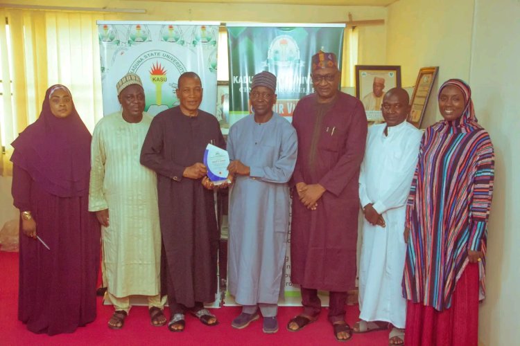 Kaduna State University Honors Deputy Bursar with Distinguished Award