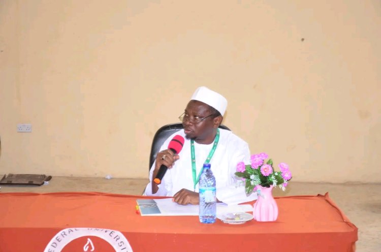 FULafia Vice Chancellor Prof. Shehu Abdul Rahman Thanks Congregants for University's Successes