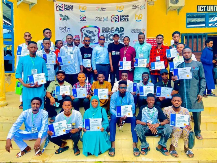 Taraba State University Students Commend Vice Chancellor and Bread of Hope NGO for Tech Skills Training