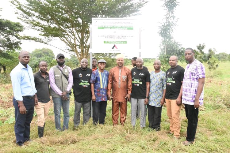 FUNAAB Partners with Polaris Bank, NCF, and ATCN to Plant 3,000 Trees on Campus