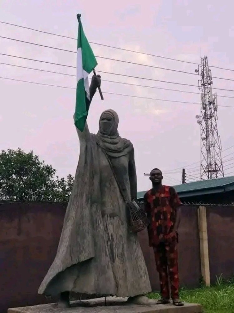 UNIBEN Student Creates Sculpture of Aisha Yesufu