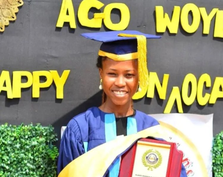 Olayinka Adebowale Emerges Best Graduating Student at Olabisi Onabanjo University