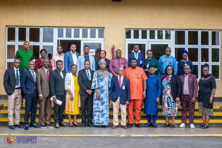 Thomas Adewumi University Welcomed NUC Delegation For the Pre-Validation Exercise of its Centre for Distance and eLearning