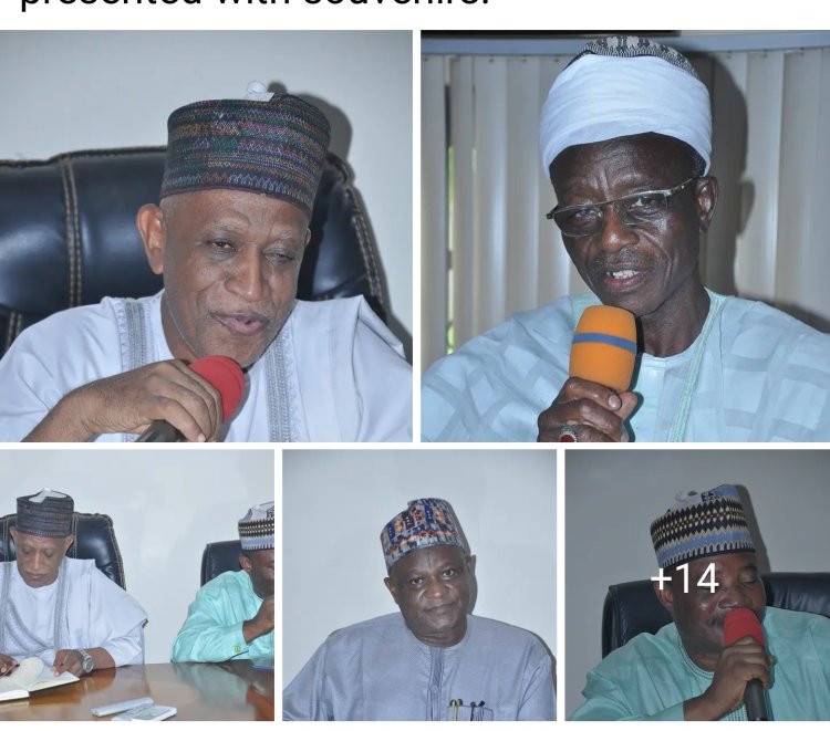 IBBU VC Appreciates Condolence Visit from Paiko District Head and Family of Late Student