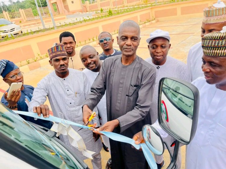 SSANU FULOKOJA Unveils New Coaster Bus for Staff