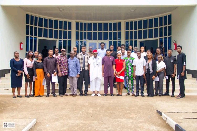 Admiralty University of Nigeria Inaugurates New Student Representative Council