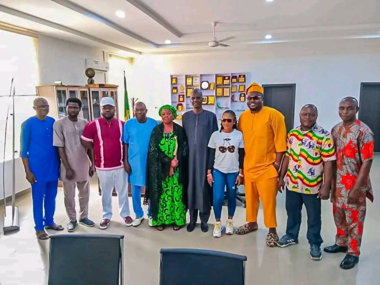 Jumabee Pays Courtesy Visit to Federal University Lokoja