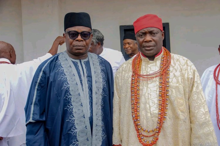 CUSTECH Osara Management Pays Courtesy Visit to Newly Appointed Chancellor, His Royal Highness, the Onojie of Ekpoma