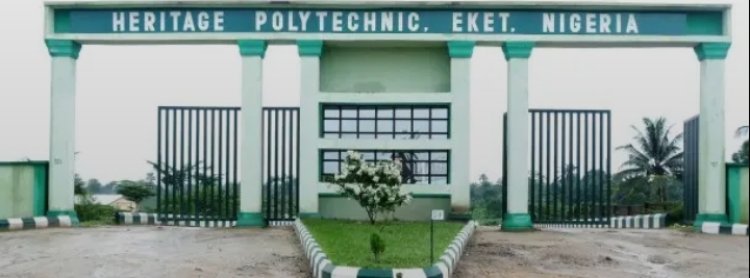 Heritage Polytechnic Releases Results and Certificates for 2024/2025 Graduating Students