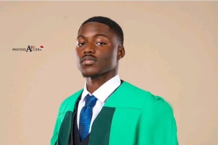 Khalid Adisa Emerges Best Graduating Student in Microbiology at Fountain University