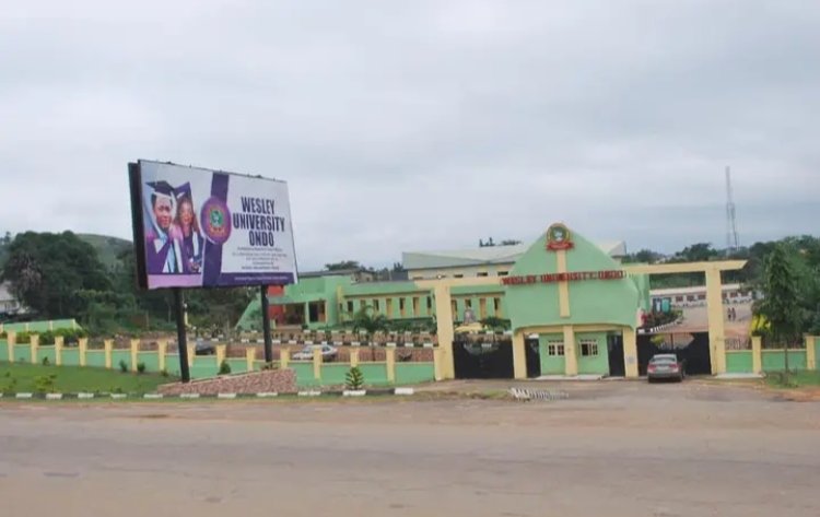 Wesley University, Ondo Opens Admissions for Post-Graduate and Undergraduate Programmes