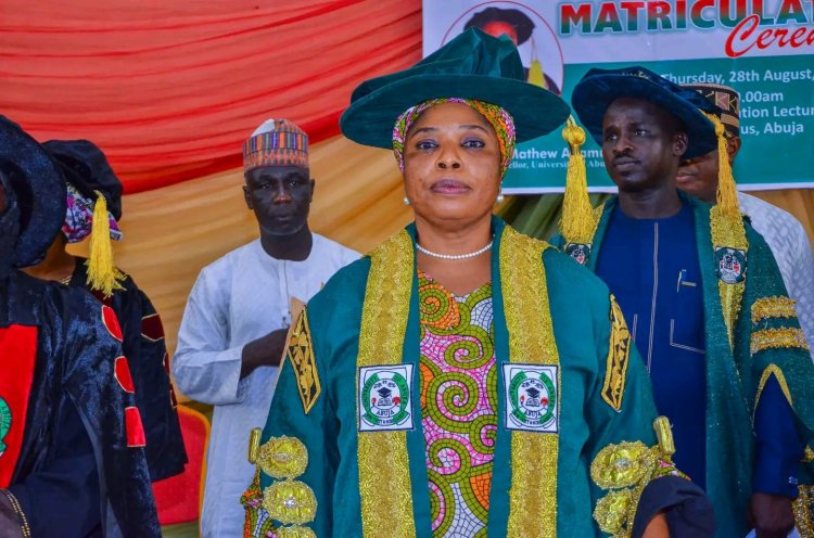 UNIABUJA Institute of Education Matriculates 1,699 Students