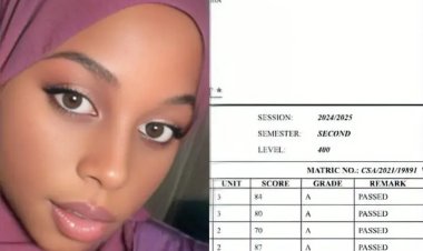 Federal University Dutsin-Ma Graduate Maryam Salisu Achieves First Class Honours in Computer Science