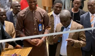 FUTMINNA SUG President Commissions Solar-Powered Borehole Project