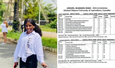 Michael Okpara University Graduate Ashang Blessing Ndeh Achieves Outstanding First-Class Degree