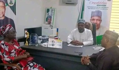 FCT College of Education Zuba Pays Condolence Visit