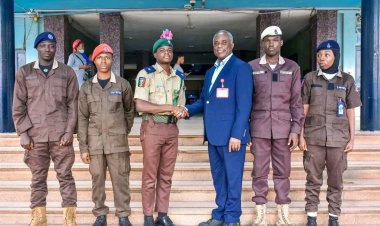 Man O' War University of Ibadan Pays Courtesy Visit to UCH CMD