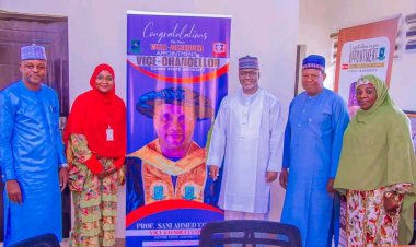 Zenith Bank Gombe Branch Congratulates Gombe State University Vice Chancellor