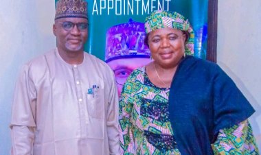 COE Billiri Provost Congratulates GSU Vice Chancellor