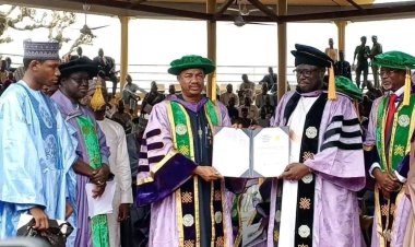 UDUS Honors Hisbah Bosss Sheikh Aminu Daurawa With Honorary Doctorate Degree