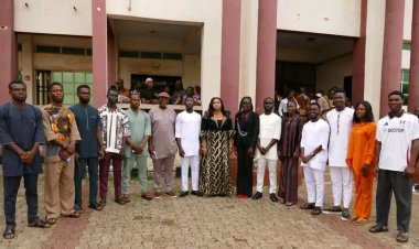 Federal Polytechnic Oko's Rector Inaugurates New SUG Executive