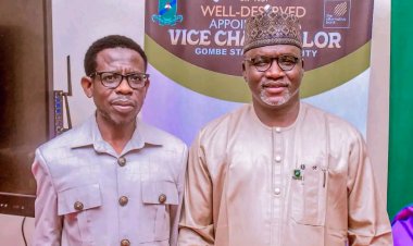 GOGIS DG Congratulates GSU Vice-Chancellor