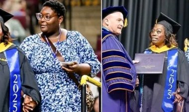 54-Year-Old Blind Woman Earns Master’s Degree with Distinction at U.S. University, Defies All Odds