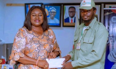 NYSC DG Rewards 3 Corps Members for Exceptional Creativity in Writing Competition