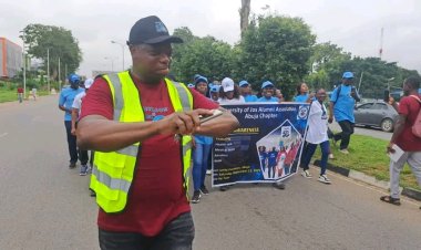 University of Jos Celebrates Golden Milestone with Walk and Health Awareness Campaign