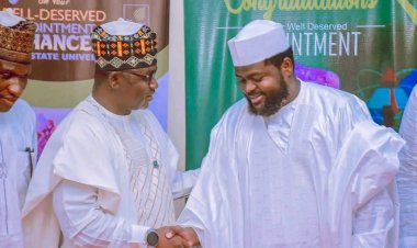 Philanthropist and Founder of Velocity Humanitarian Foundation Visits Gombe State University Vice-Chancellor