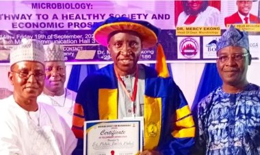Prof. Makut Receives Prestigious Fellowship Award at Nasarawa State University
