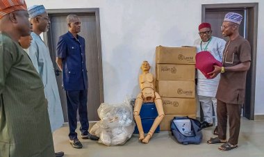 FULOKOJA Receives Donation of Medical Equipment for Nursing Programme