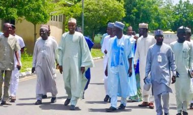 AUSU VC Receives Colleagues and Senior Administrators from BUK