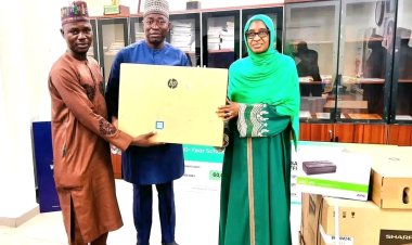 ACReSAL Donates ICT and GIS Equipment to NSUK