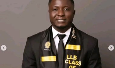 Obi Cubana Congratulates Lagos Hawker Turned Law Graduate, Ekuma Jeremiah
