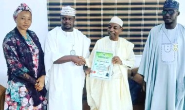 Umaru Ali Shinkafi Polytechnic Rector Receives Northern Peace Foundation Peace Ambassador Award