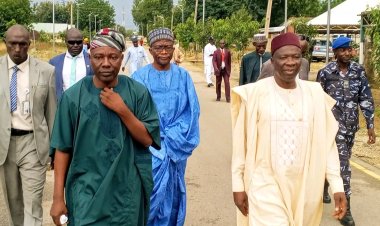 New Chairman of Federal Polytechnic Mubi's Governing Council Pays Maiden Visit