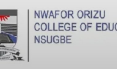 Nwafor Orizu College of Education Announces First Semester Resumption for 2025/2026 Session