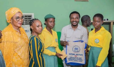 Dr. Augustina Godwin Officiates 10th Edition of NILDS Quiz Competition in Jalingo