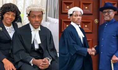 Call to Bar: Wike, Wife Celebrate Son Jordan’s Achievement